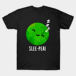 Slee-pea Cute Sleeping Pea Pun T-Shirt